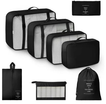 VoyageVault - Set d'organisation de voyage pratique