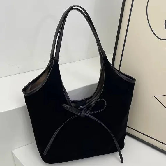 SUZY - Sac à bandoulière tendance en daim pour femmes