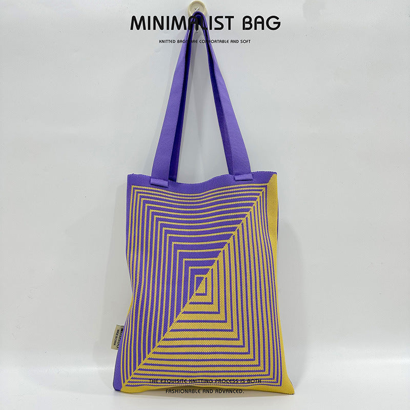 Grand Knit Tote Bag - Design