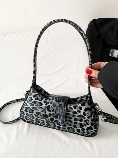 Lieke Black Leopard Print Handbag | Shoulder Bag | Design Bag