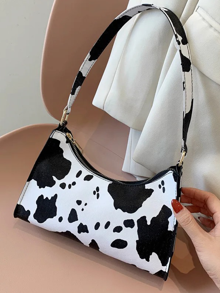 Maaike Cow Print Handbag | Shoulder Bag | Design Bag