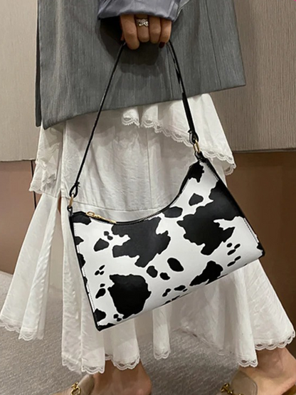 Maaike Cow Print Handbag | Shoulder Bag | Design Bag