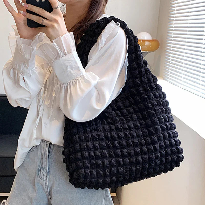 Sac nuage plissé pour l'été