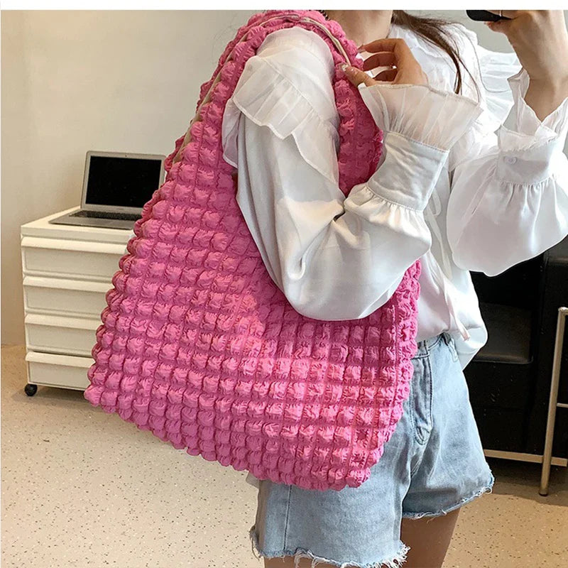 Sac nuage plissé pour l'été