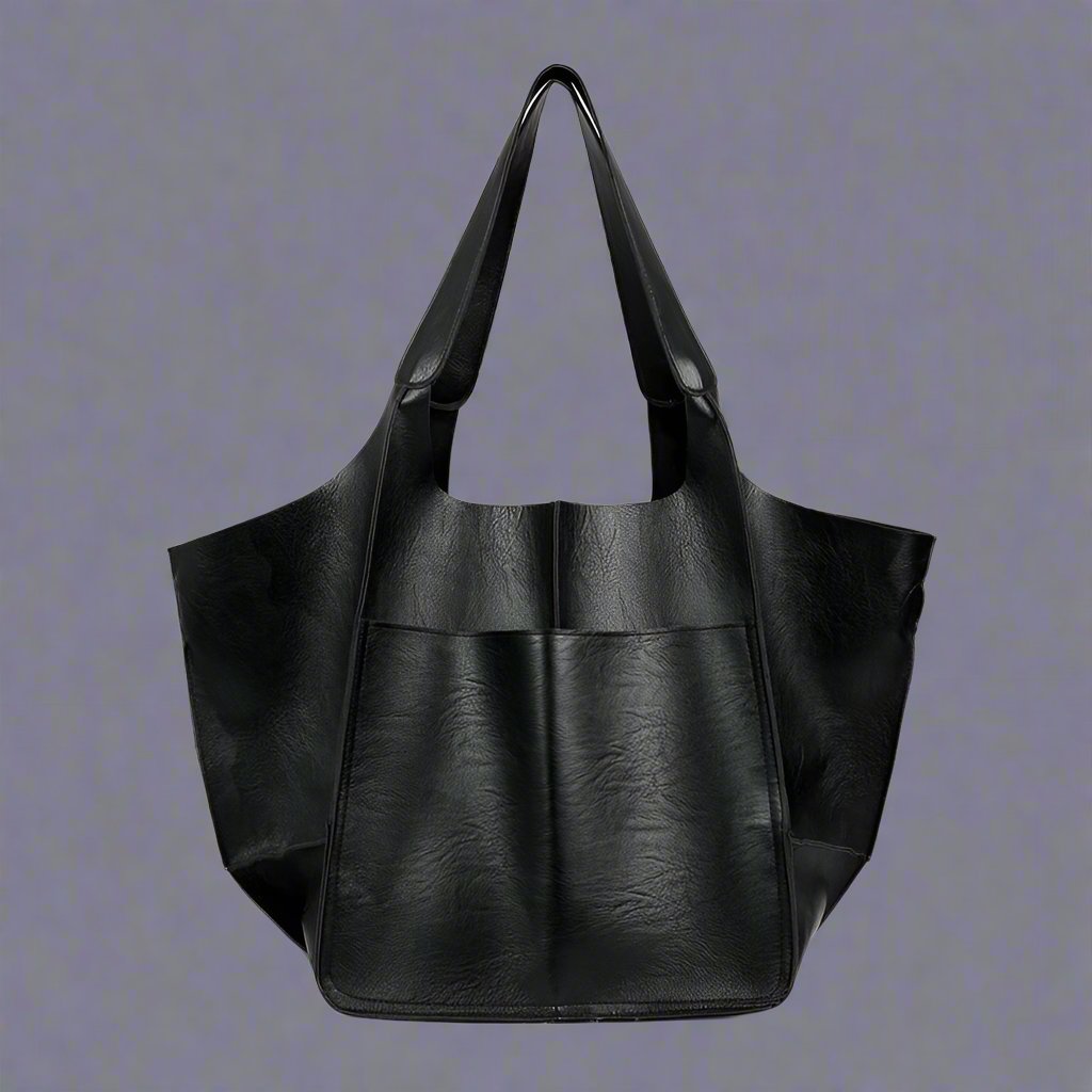 JansenStyle™ Zanna -Style grand sac en cuir souple