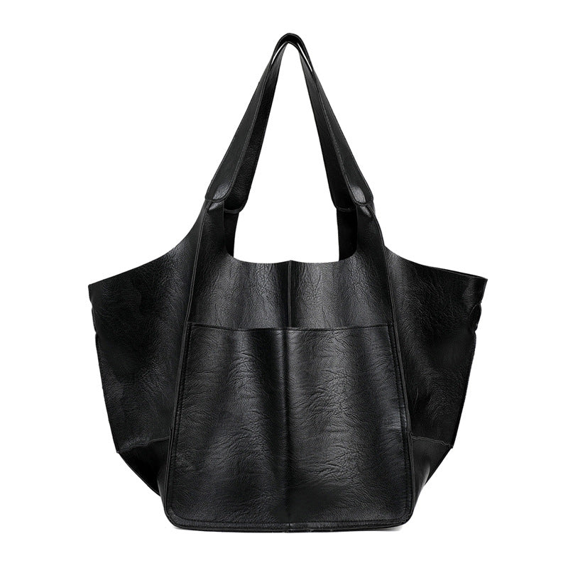 JansenStyle™ Zanna -Style grand sac en cuir souple