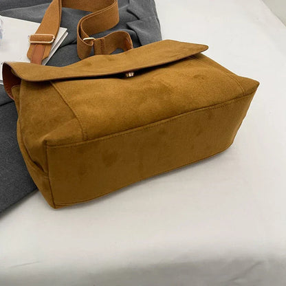 JansenStyle™ Erna | Sac à bandoulière en daim vintage