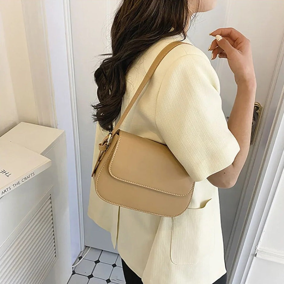 JansenStyle™ Priscilla - Sac à bandoulière en cuir élégant fait à la main