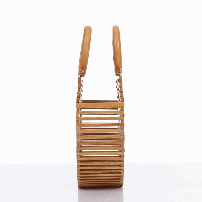 WoodenBag I Pochette en bambou pour femmes