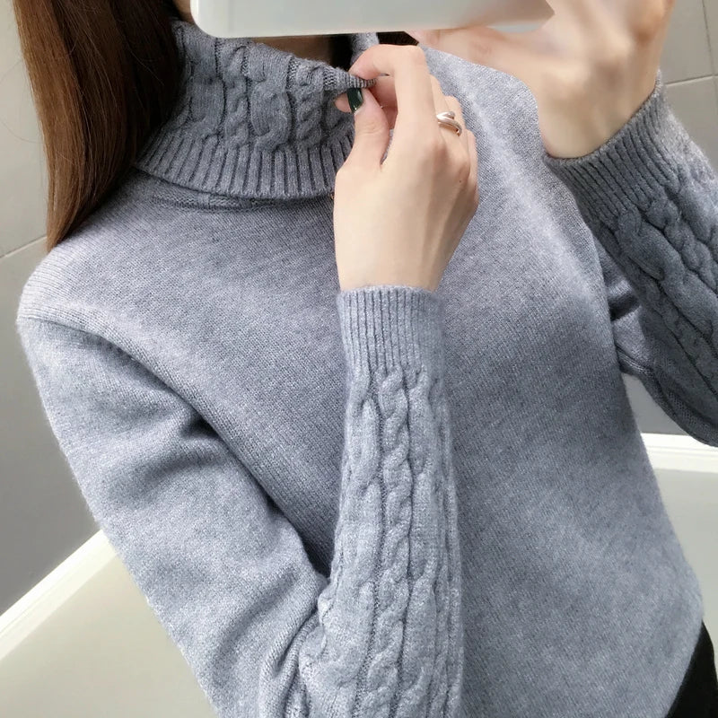 Sacha Sweater | Pull à col roulé pour femmes