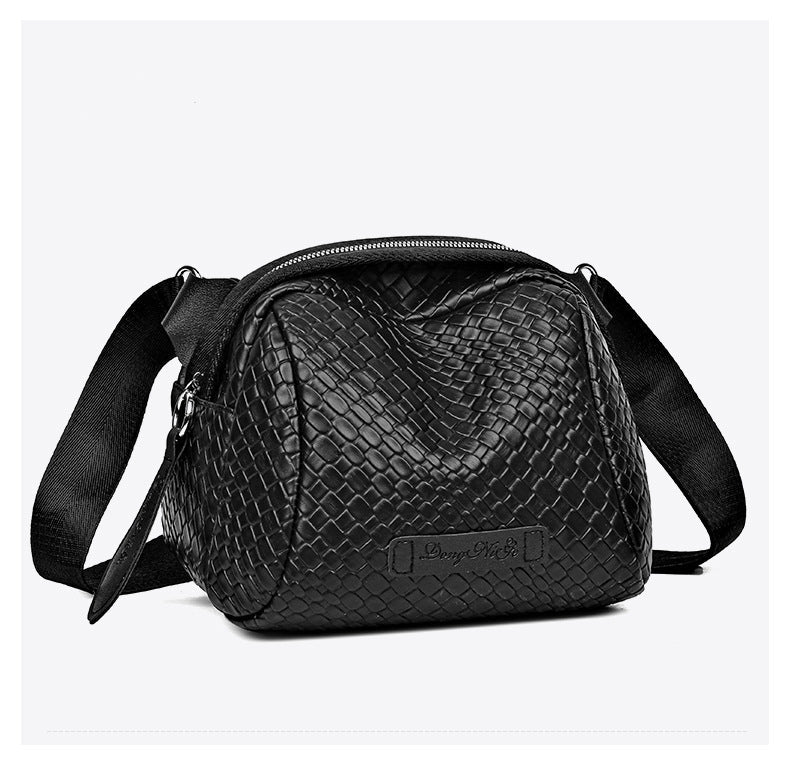 JansenStyle™ Wilja | Sac de grande contenance en cuir de bœuf tressé à la main