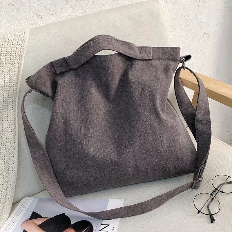 LUNA - Grand sac en toile tendance