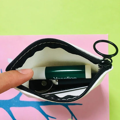 LuxeMère- Joost Klein White Makeup Bag