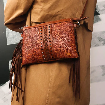 WildBloom - Sac à bandoulière Boho élégant