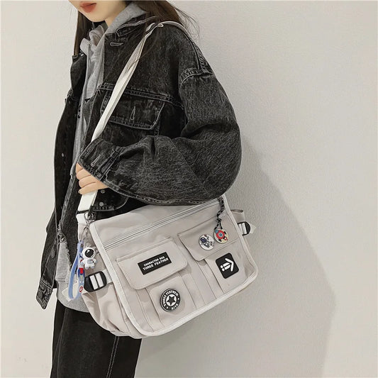 Zip & Trip - Sac bandoulière tendance en nylon