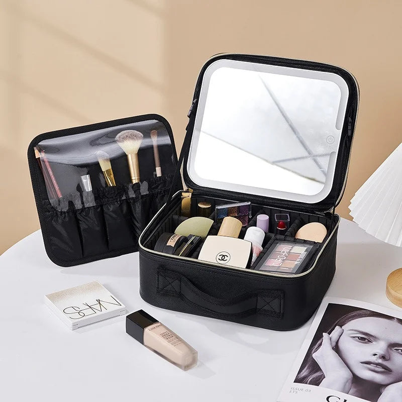 PureGlam - Trousse de maquillage illuminée de luxe