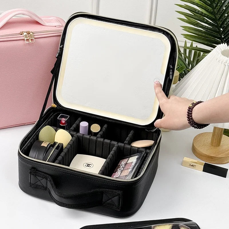 PureGlam - Trousse de maquillage illuminée de luxe