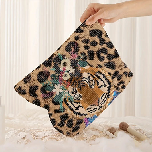 Savanna - Trousse de maquillage à imprimé animalier