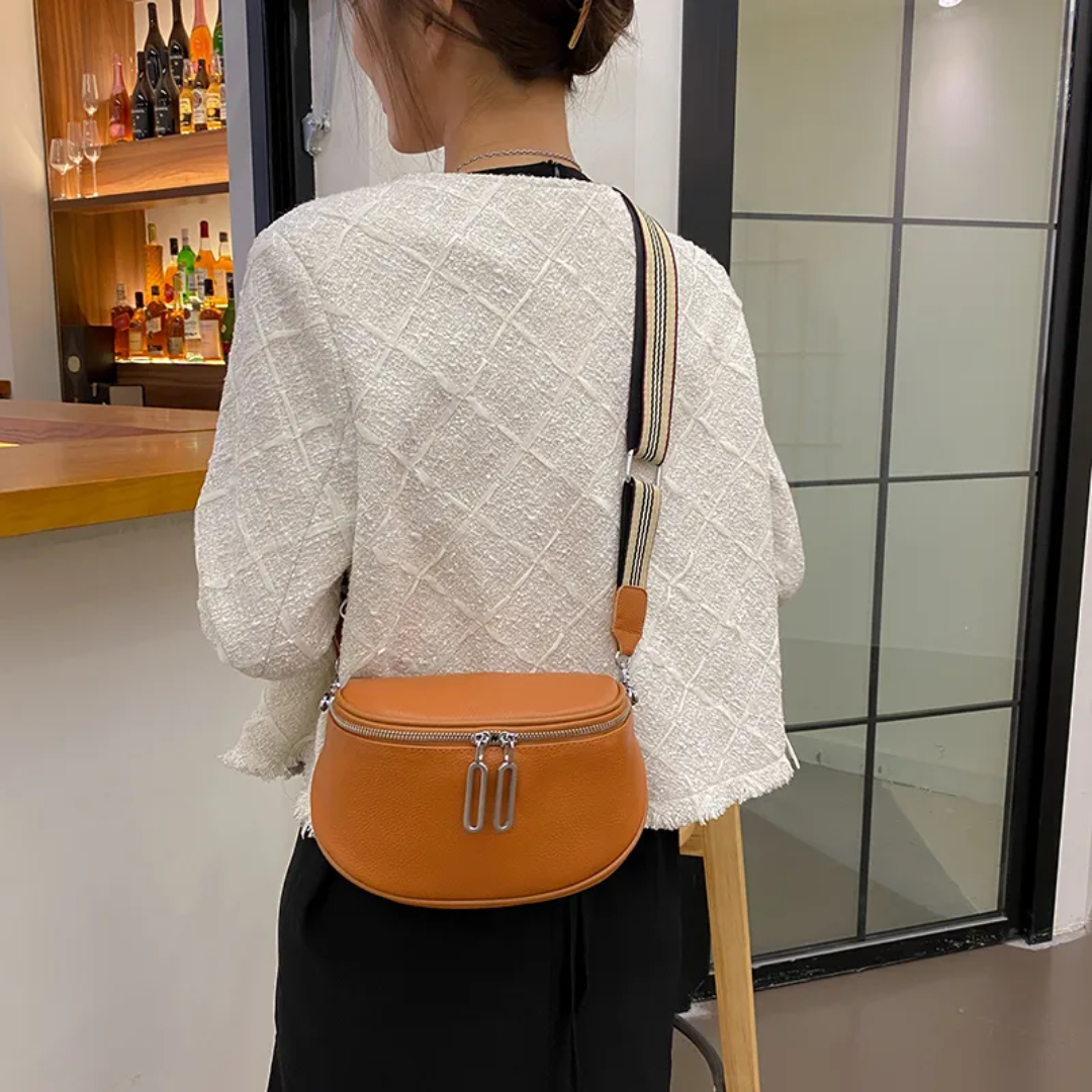 Lucy Leather Saddlebag | Mignon et tendance