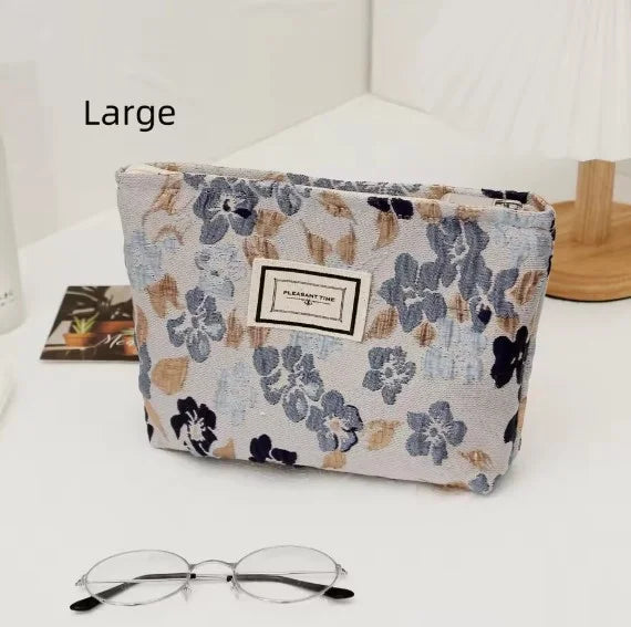 BotanicaBag - Sac de voyage floral pour le maquillage